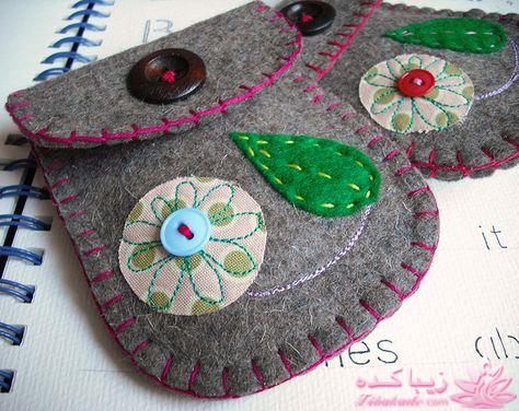 دست سازهای نمدی گالر گندم